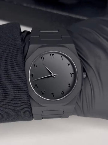 Black Aura Quartz Watch